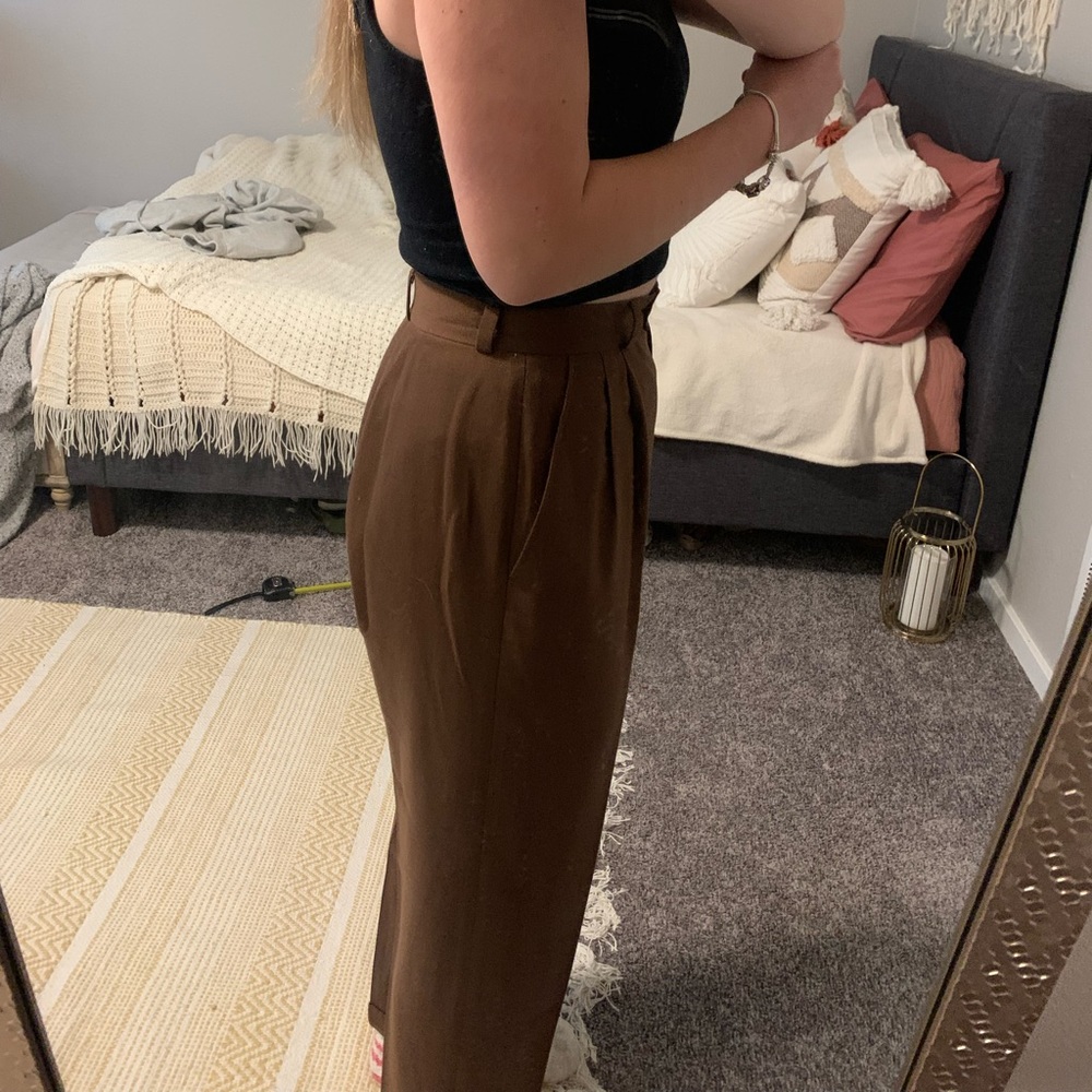 Burberry. Authentic. Wool and cashmere trousers. Size 10 - Picture 12 of 12